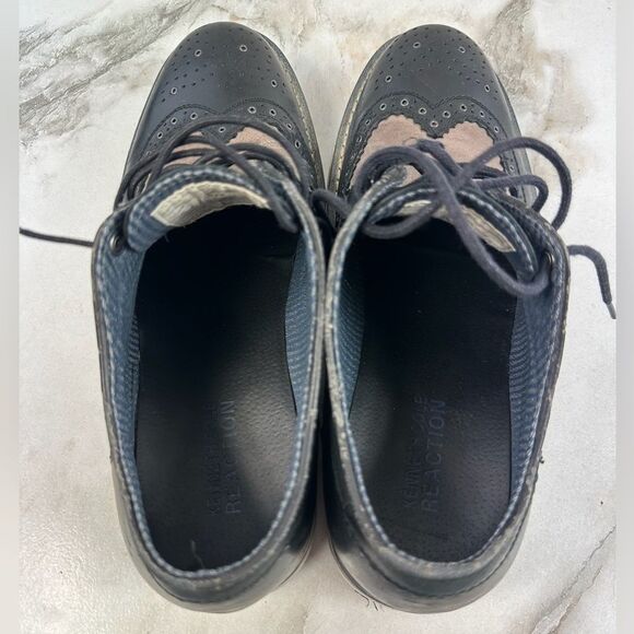 Kenneth Cole Reaction Life Less-On Brogue Wingtip Derby Leather Dress Shoes, 8.5 main image 13
